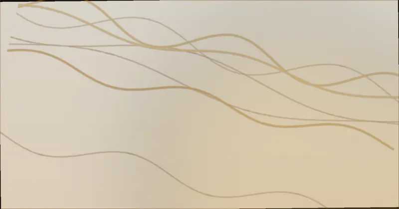 Someone practicing mehndi cone lines on paper
